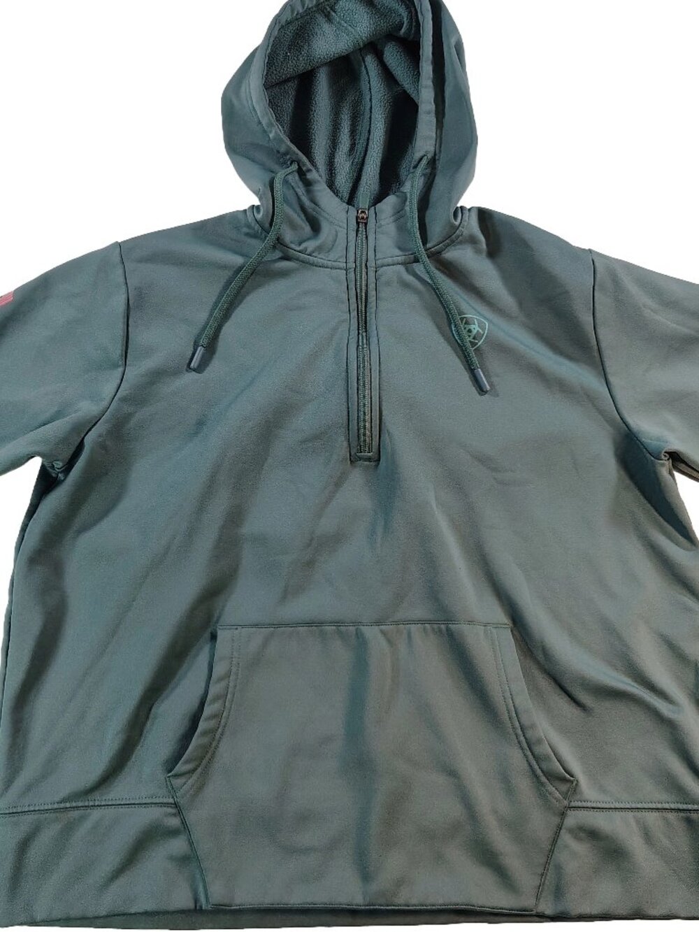 Women's Large Mint Green Ariat Hoodie with Araittek
